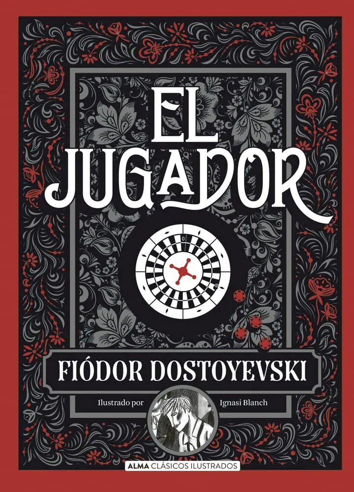 portada de "El jugador", novela de Fiódor Dostoyevsky